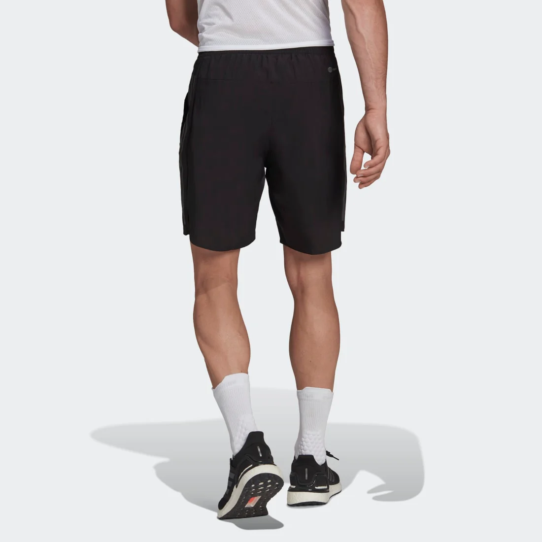 adidas Run Icons Full Reflective 3-Stripes Men's Shorts - Image 2