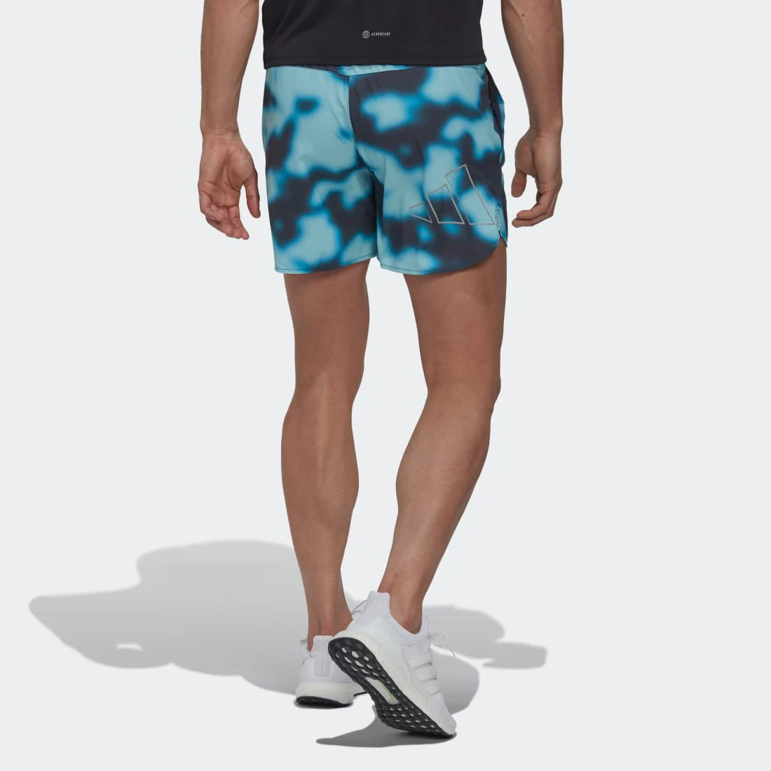 adidas Run icons Logo Graphic All Over Print Men's Shorts - Image 2