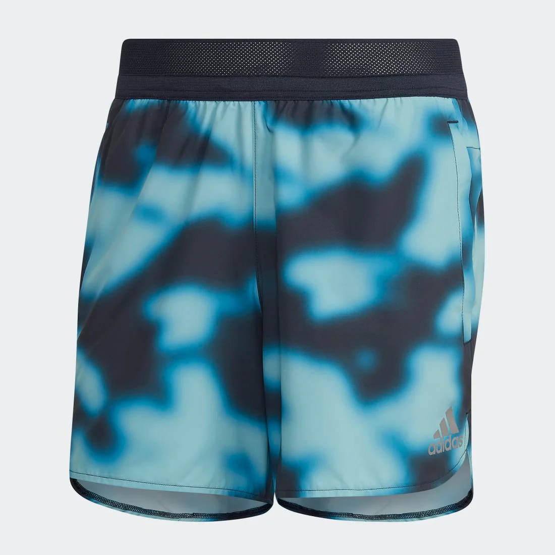 adidas Run icons Logo Graphic All Over Print Men's Shorts - Image 4