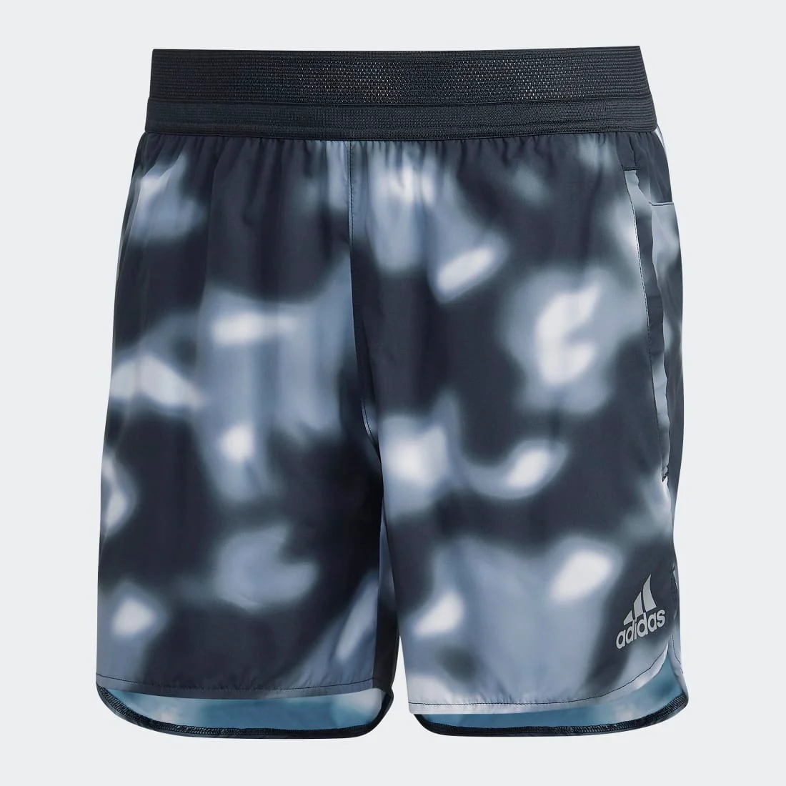 adidas Run Icons Logo Graphic AOP Men's Shorts - Image 4