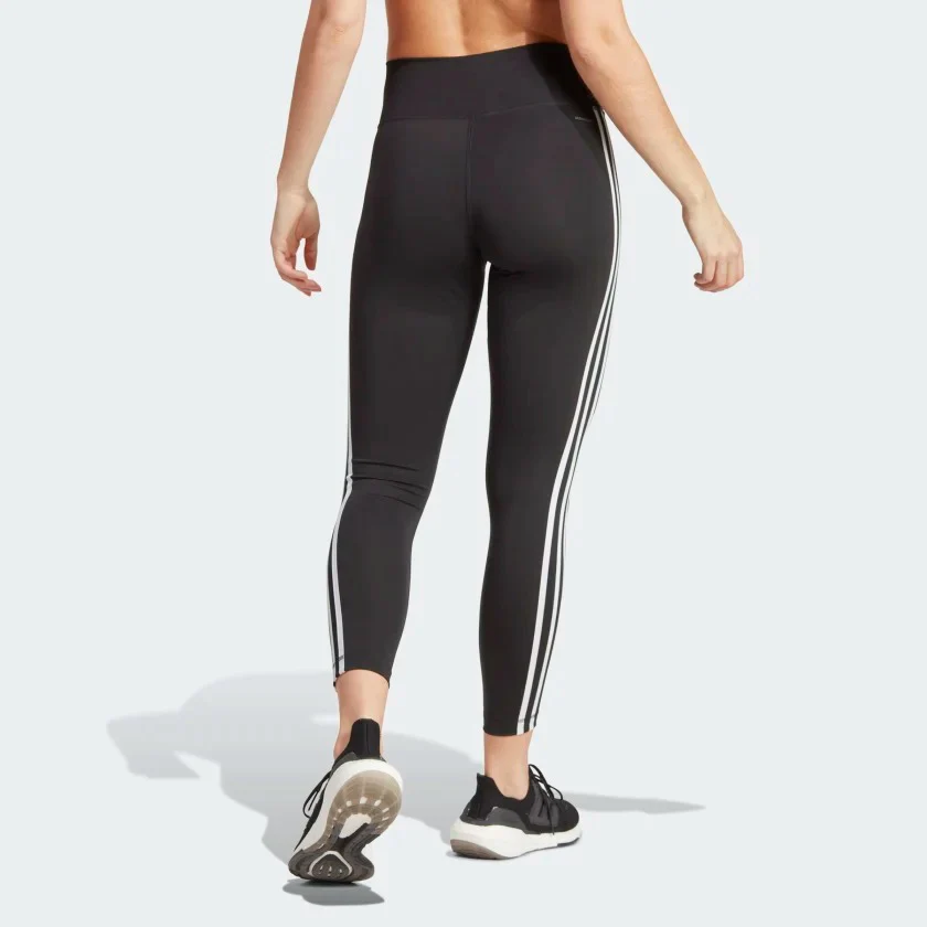 adidas Train Essentials 3-Stripes High-Waisted Women's Leggings - Image 2
