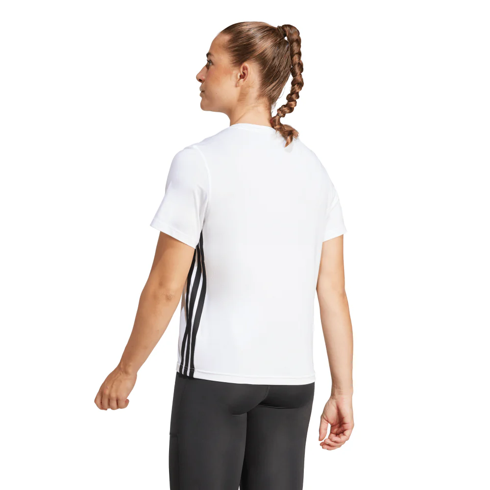 adidas Train Essentials 3-Stripes Women's Workout Tee - Image 2