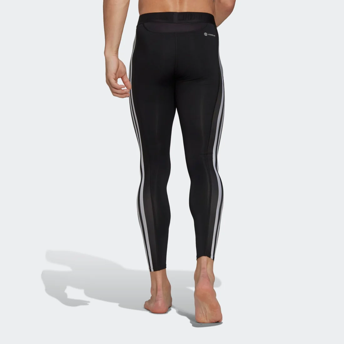 adidas Techfit 3-Stripes Training Men's long Tights - Image 3