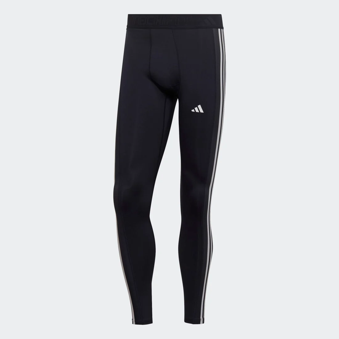 adidas Techfit 3-Stripes Men's Training Long Tights - Image 4