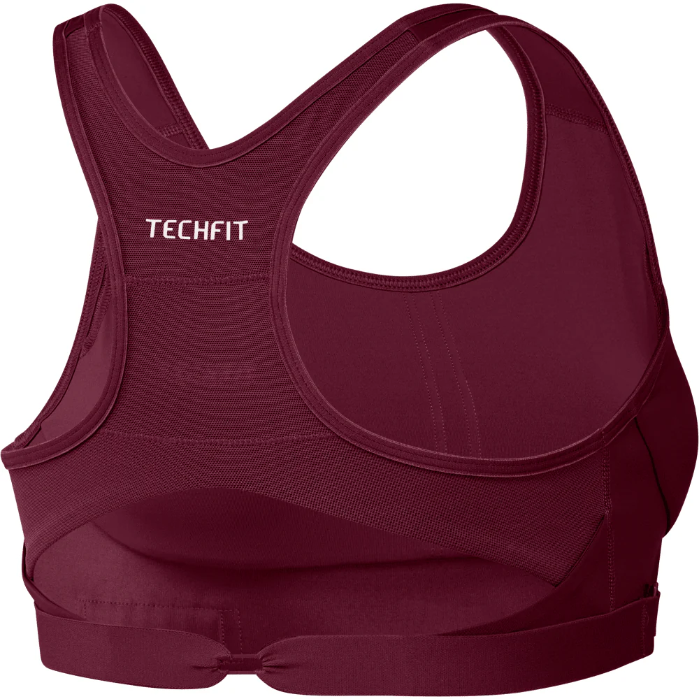 adidas TECHFIT Medium-Support Adjuster Women's Sports Bra - Image 2