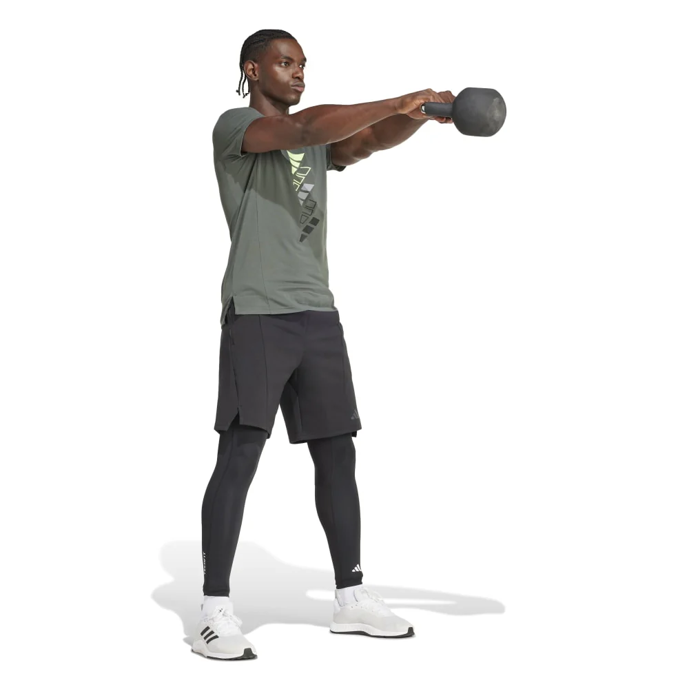 adidas TECHFIT Compression Training Men's Long Tights - Image 3