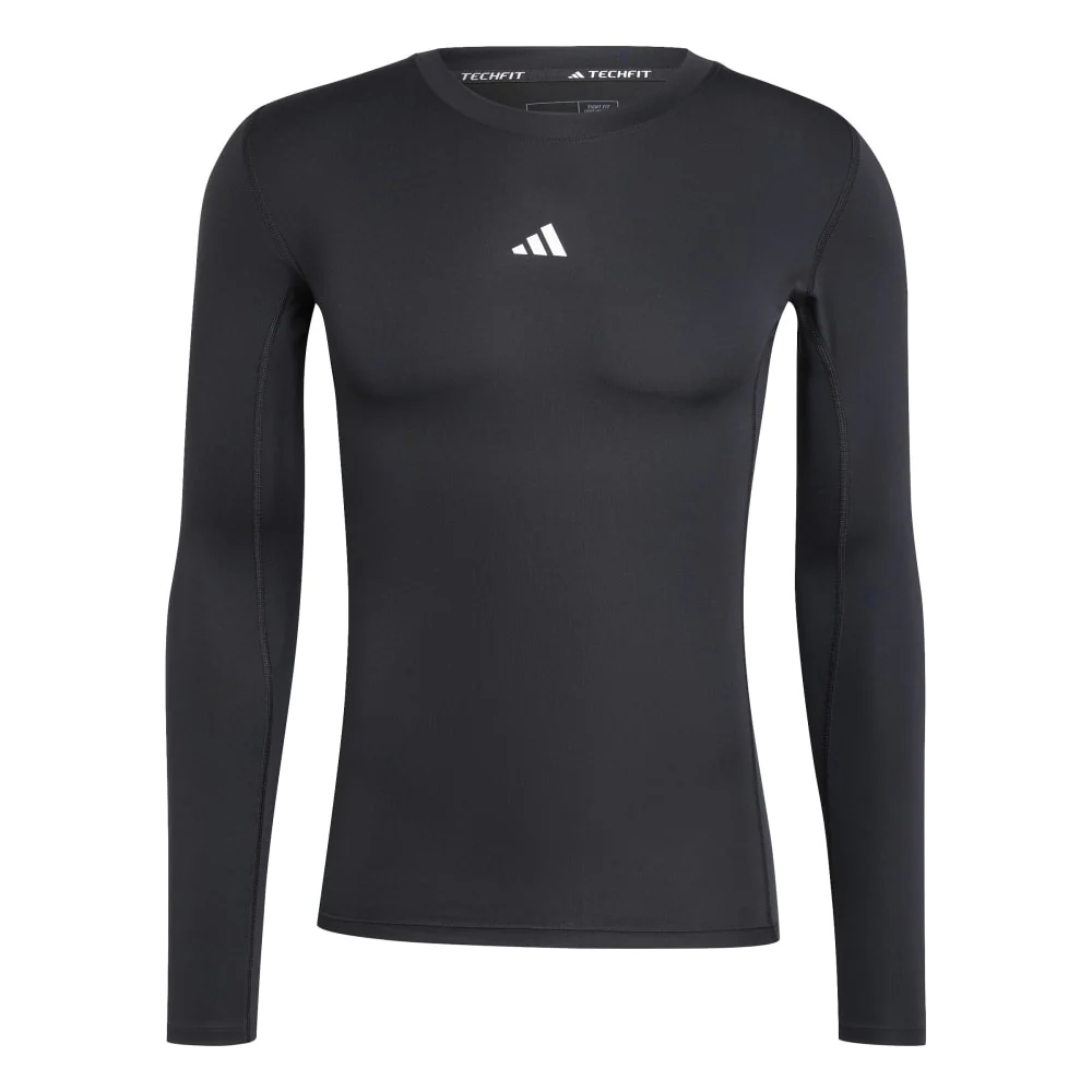adidas TECHFIT Compression Training Men's Long Sleeve Tee - Image 4