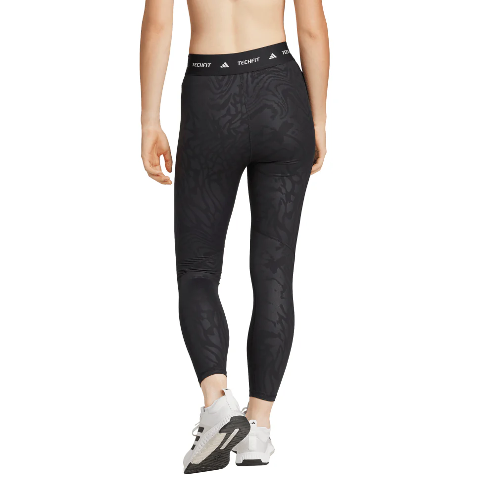 adidas Techfit Printed 7/8 Women's Leggings - Image 2