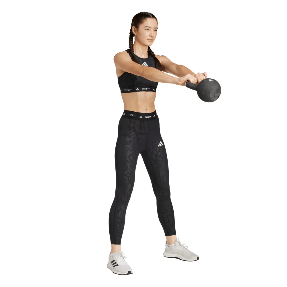 adidas Techfit Printed 7/8 Women's Leggings - Image 3