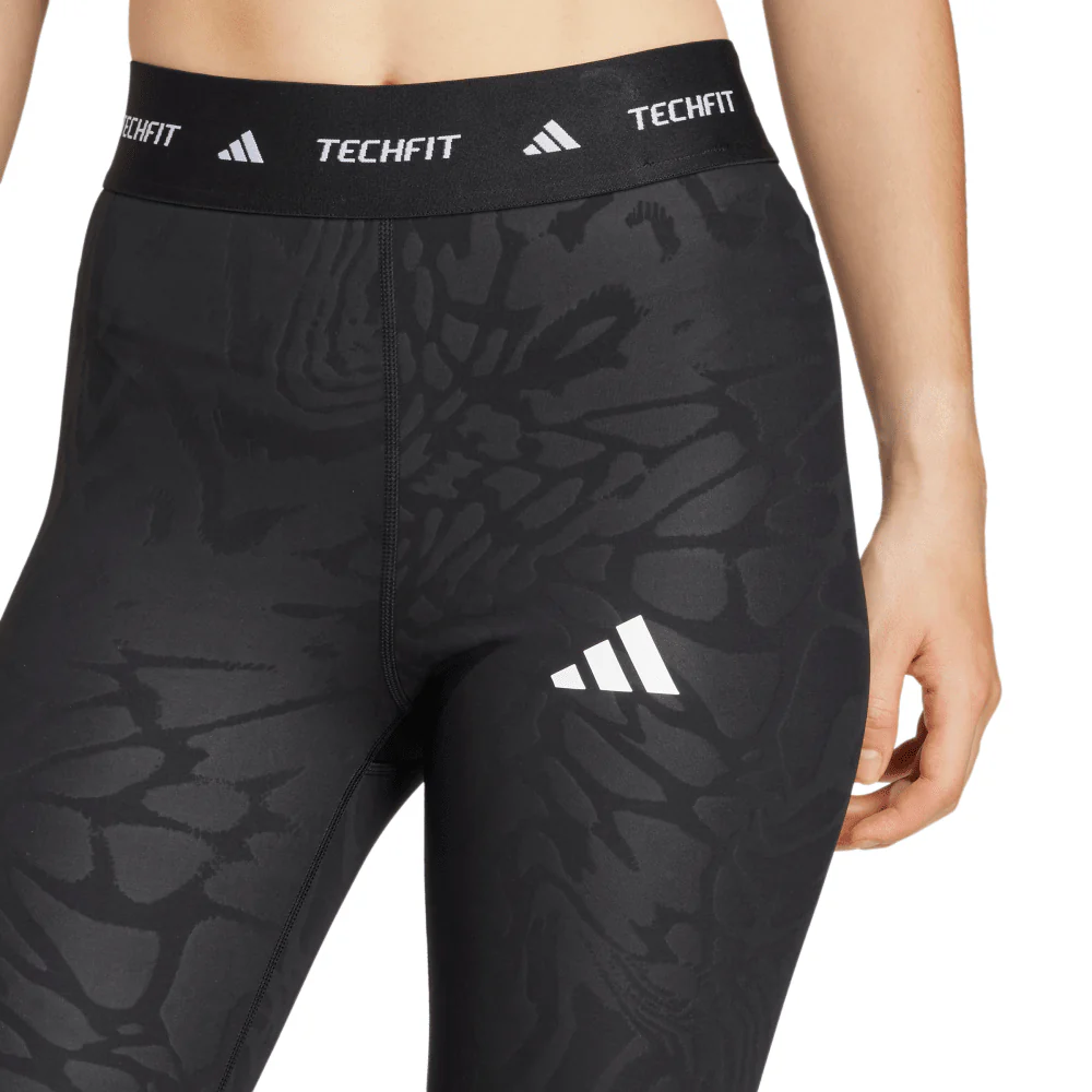 adidas Techfit Printed 7/8 Women's Leggings - Image 4