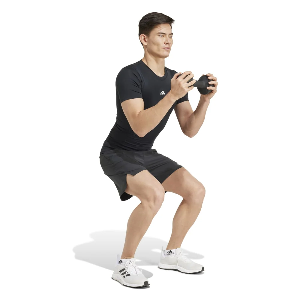 adidas TECHFIT Compression Men's Training Tee - Image 3
