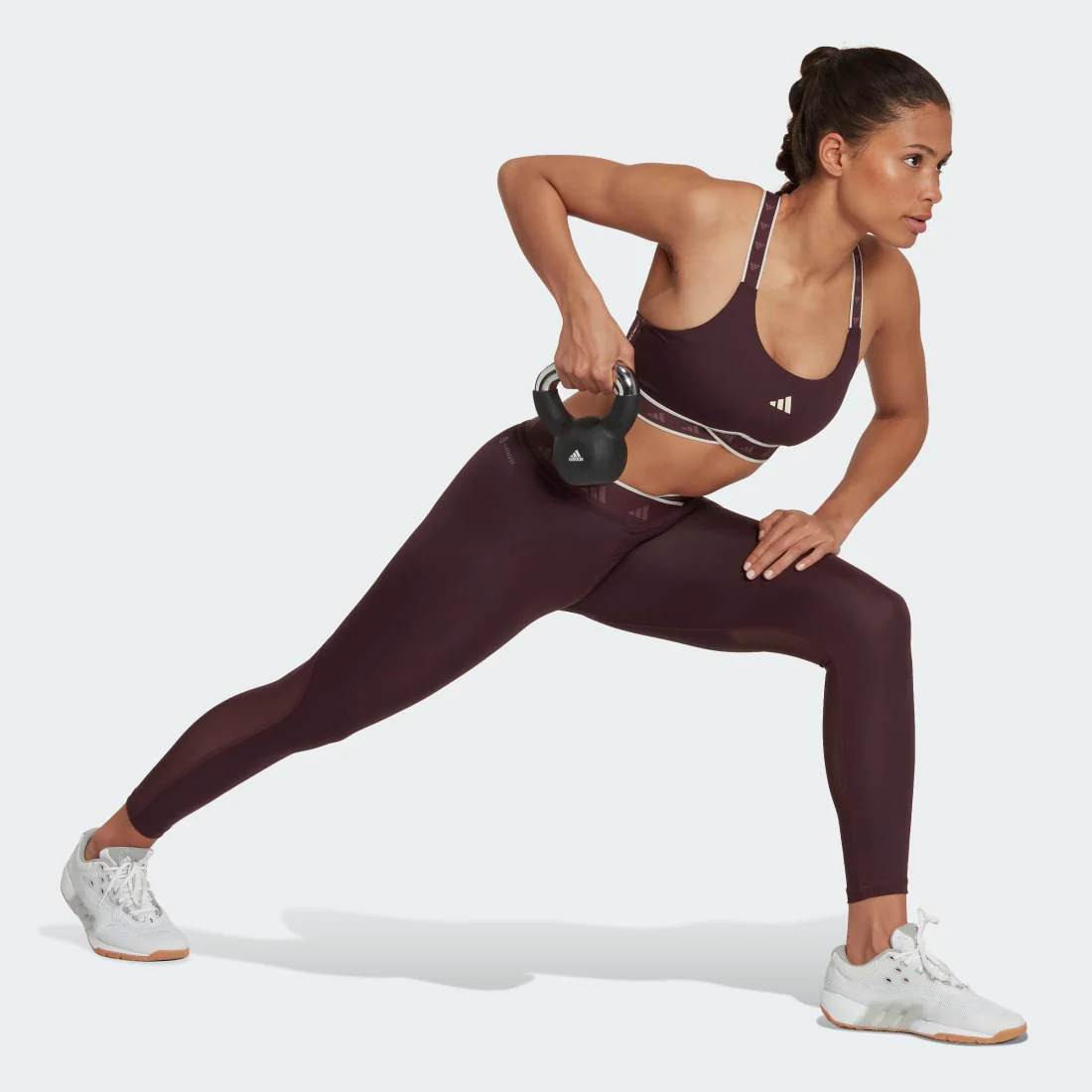 adidas Techfit V-Shaped Elastic 7/8 Women's Tights - Image 4