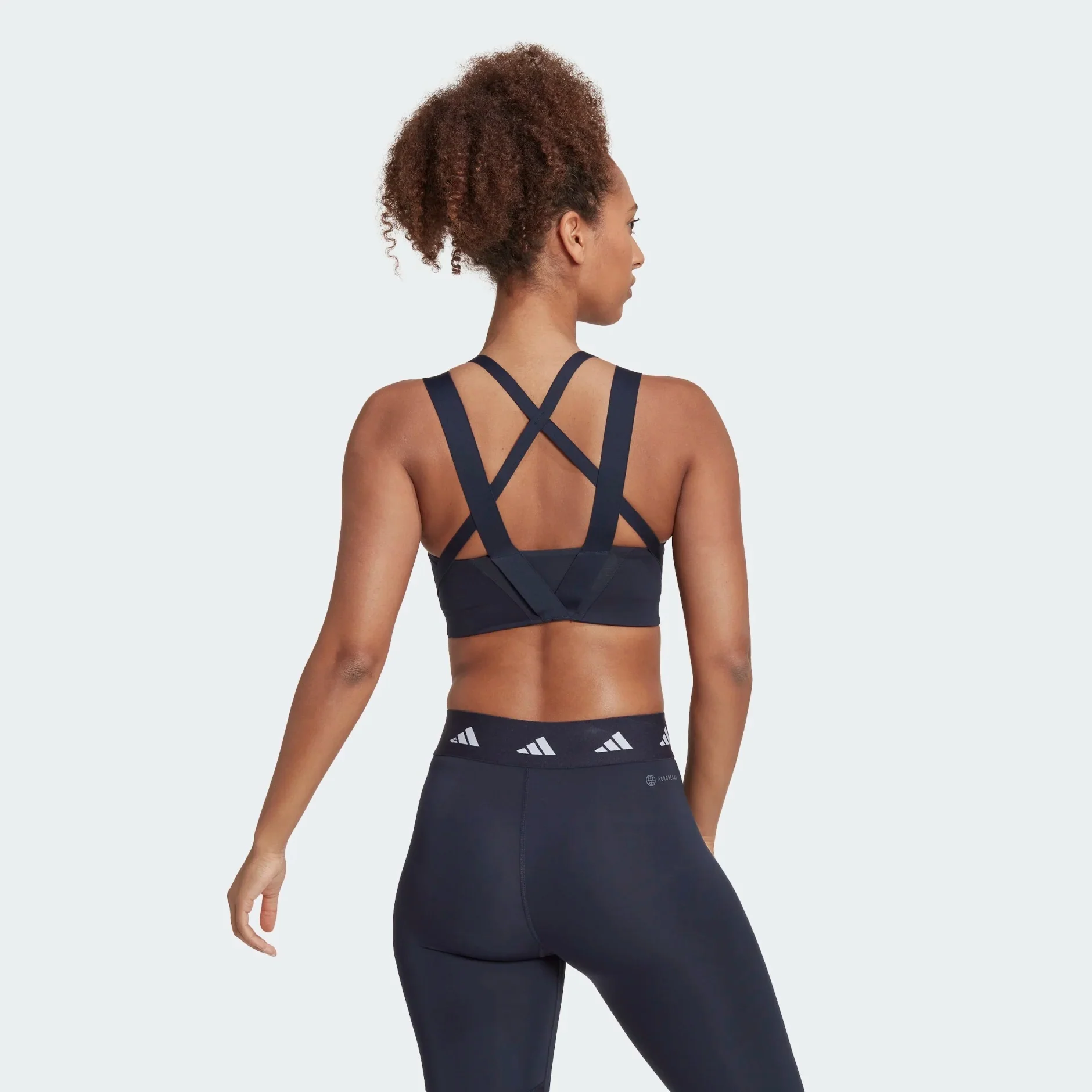 adidas TLRD Impact Training High Support Strappy Women's Bra - Image 2