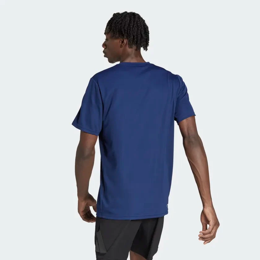adidas Train Essentials 3-Stripes Men's Training Tee - Image 2