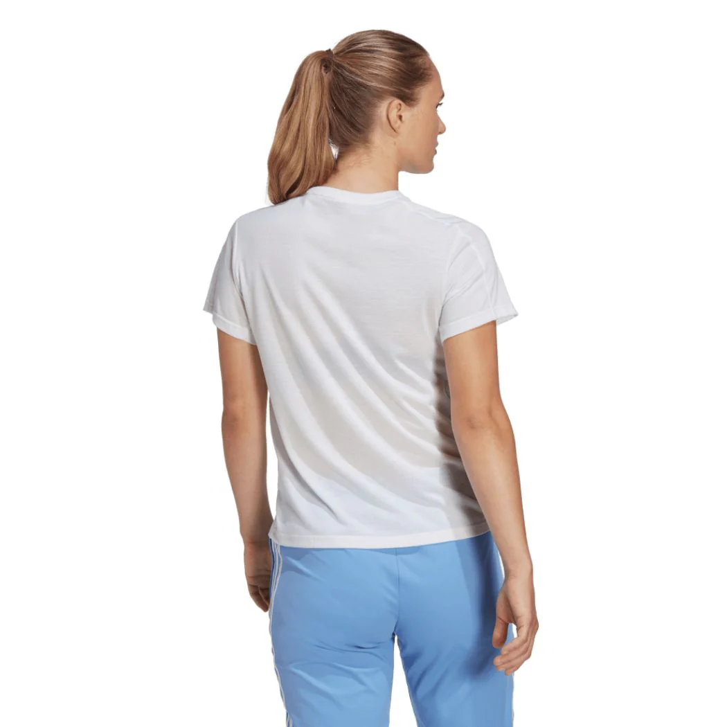adidas Train Essentials Minimal Branding Crewneck Women's Tee - Image 2