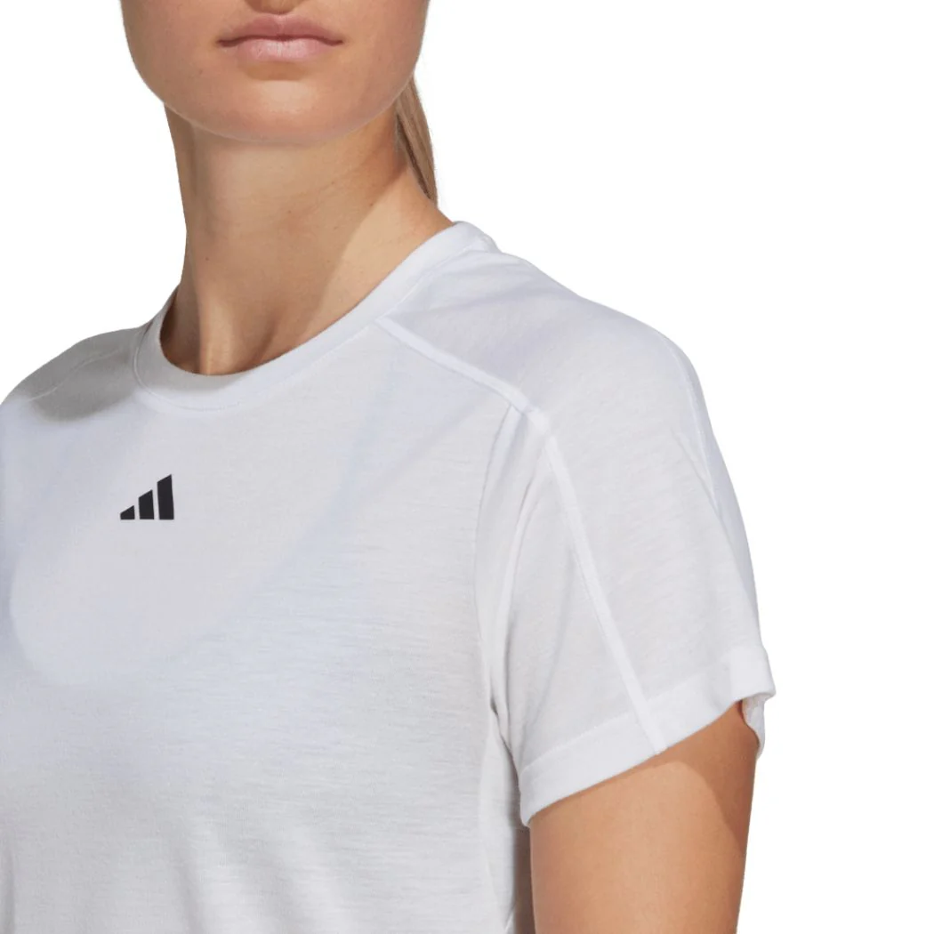 adidas Train Essentials Minimal Branding Crewneck Women's Tee - Image 4