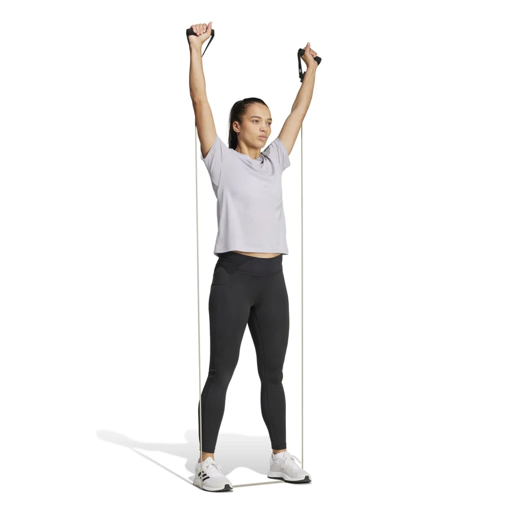 adidas AEROREADY Train Essentials Minimal Branding Crewneck Women's Tee - Image 4