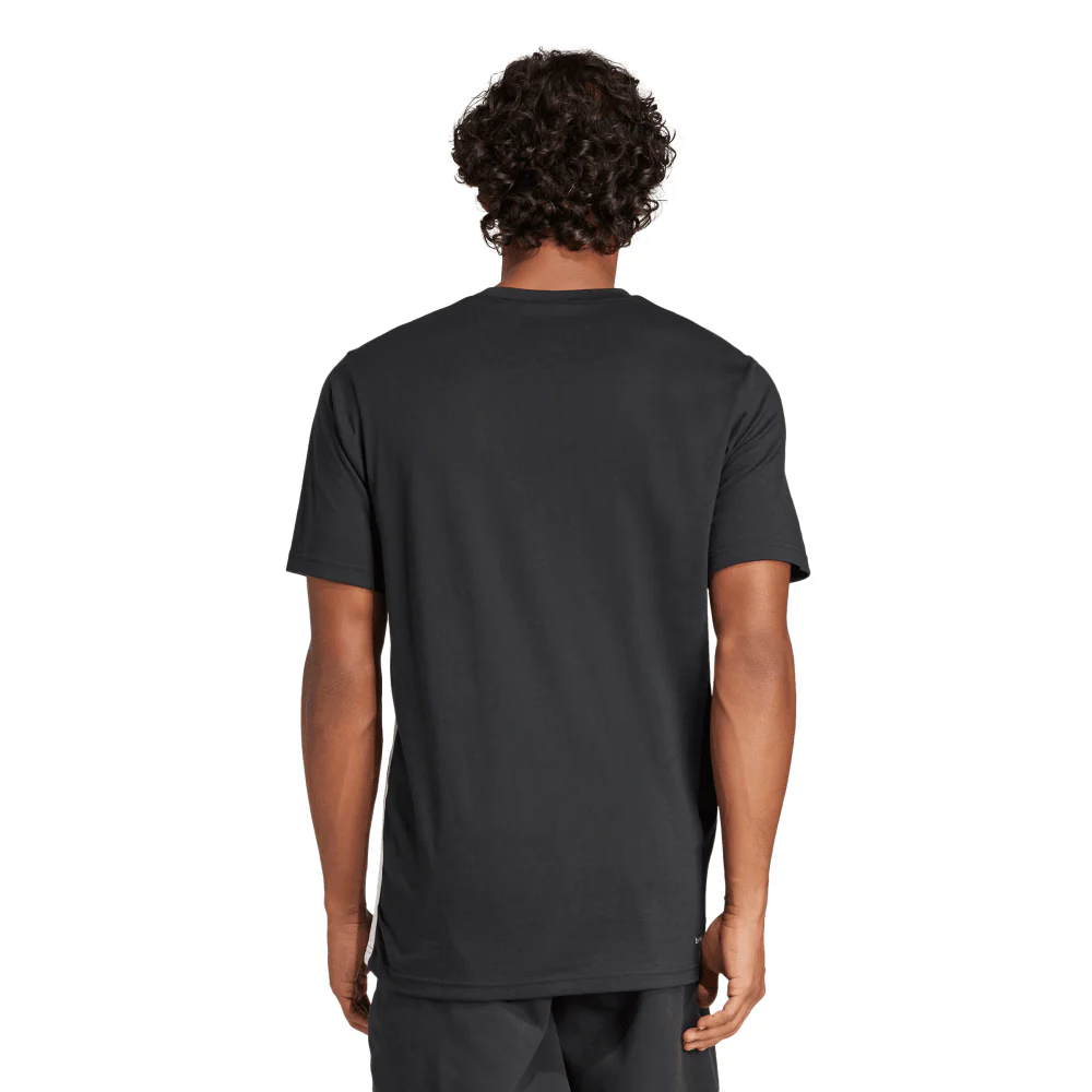 adidas Train Essentials Training Feelready 3-Stripes Men's Tee - Image 2