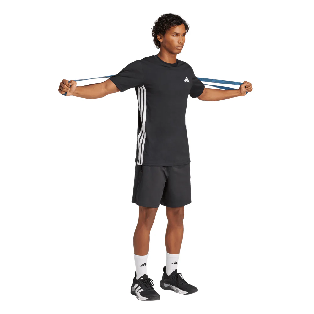 adidas Train Essentials Training Feelready 3-Stripes Men's Tee - Image 3