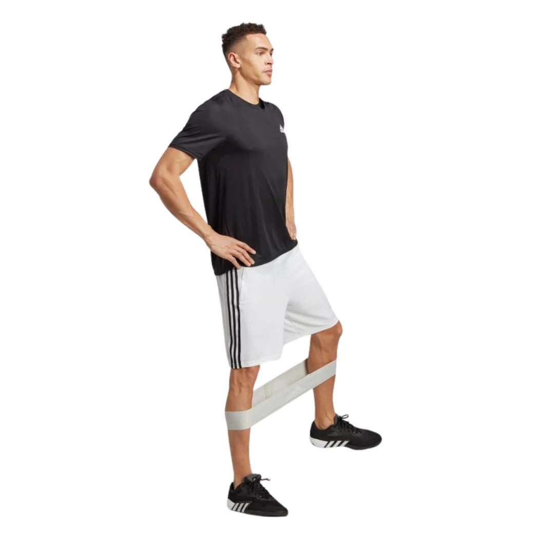 adidas Train Essentials Pique 3-Stripes Men's Training Shorts - Image 3