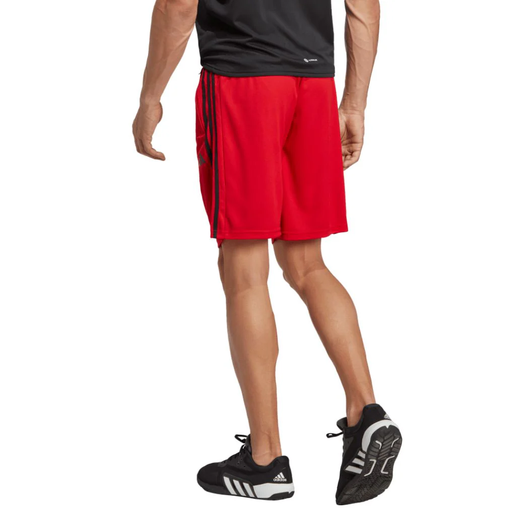 adidas Train Essentials Pique 3 Stripes Training Men's Shorts - Image 2
