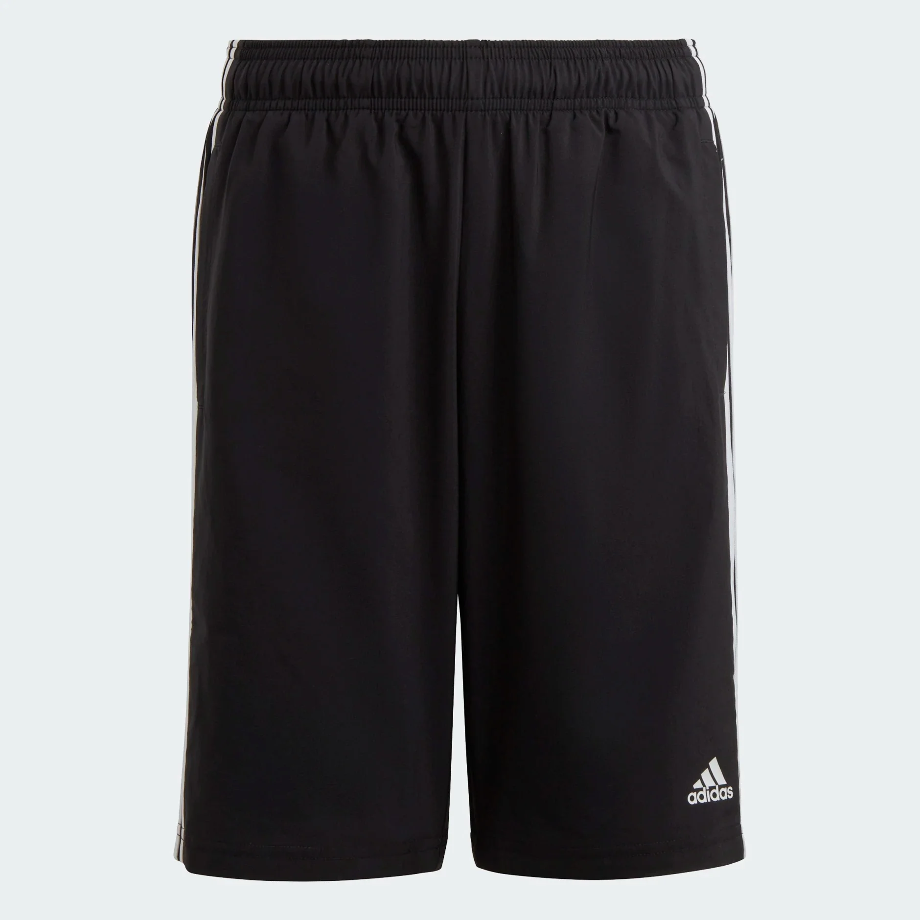 adidas Essentials 3-Stripes Kids Woven Shorts - Image 2