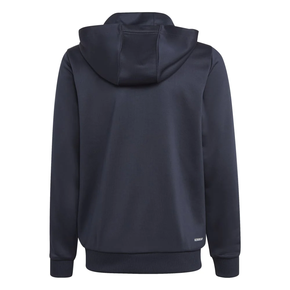 adidas Train Essentials Aeroready 3-Stripes Regular Fit Full Zip Kid's Hoodie - Image 2