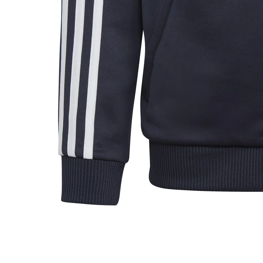 adidas Train Essentials Aeroready 3-Stripes Regular Fit Full Zip Kid's Hoodie - Image 5