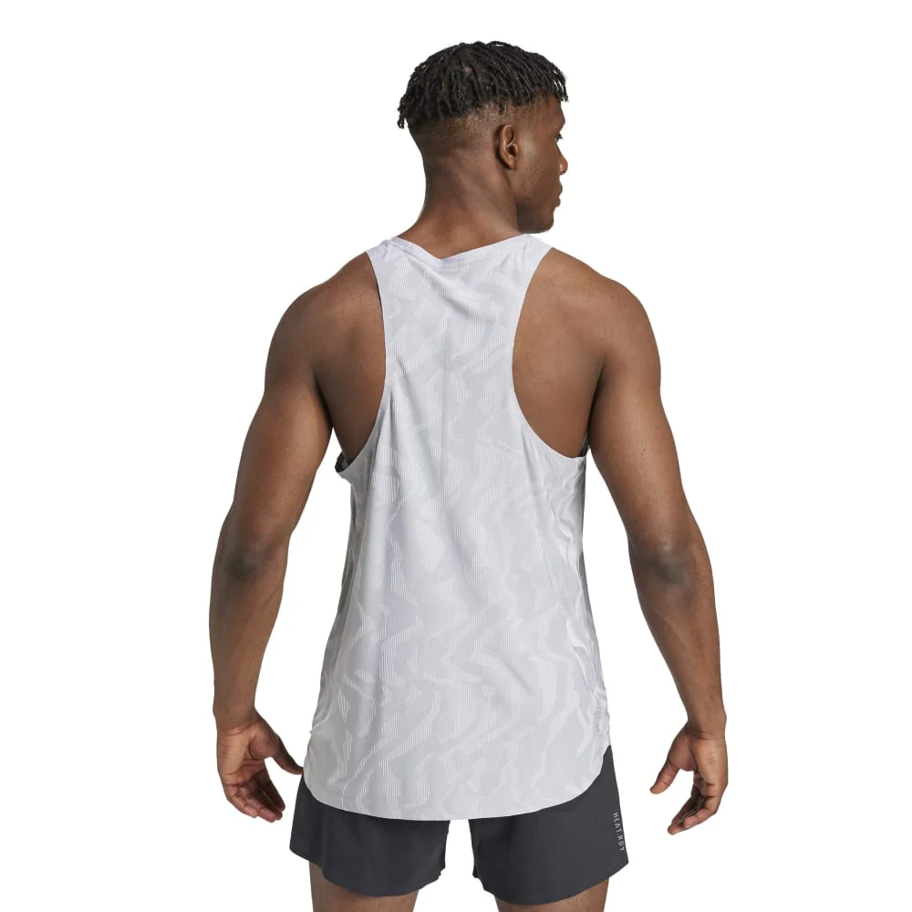 adidas Ultimate Engineered Men's Running Singlet - Image 2