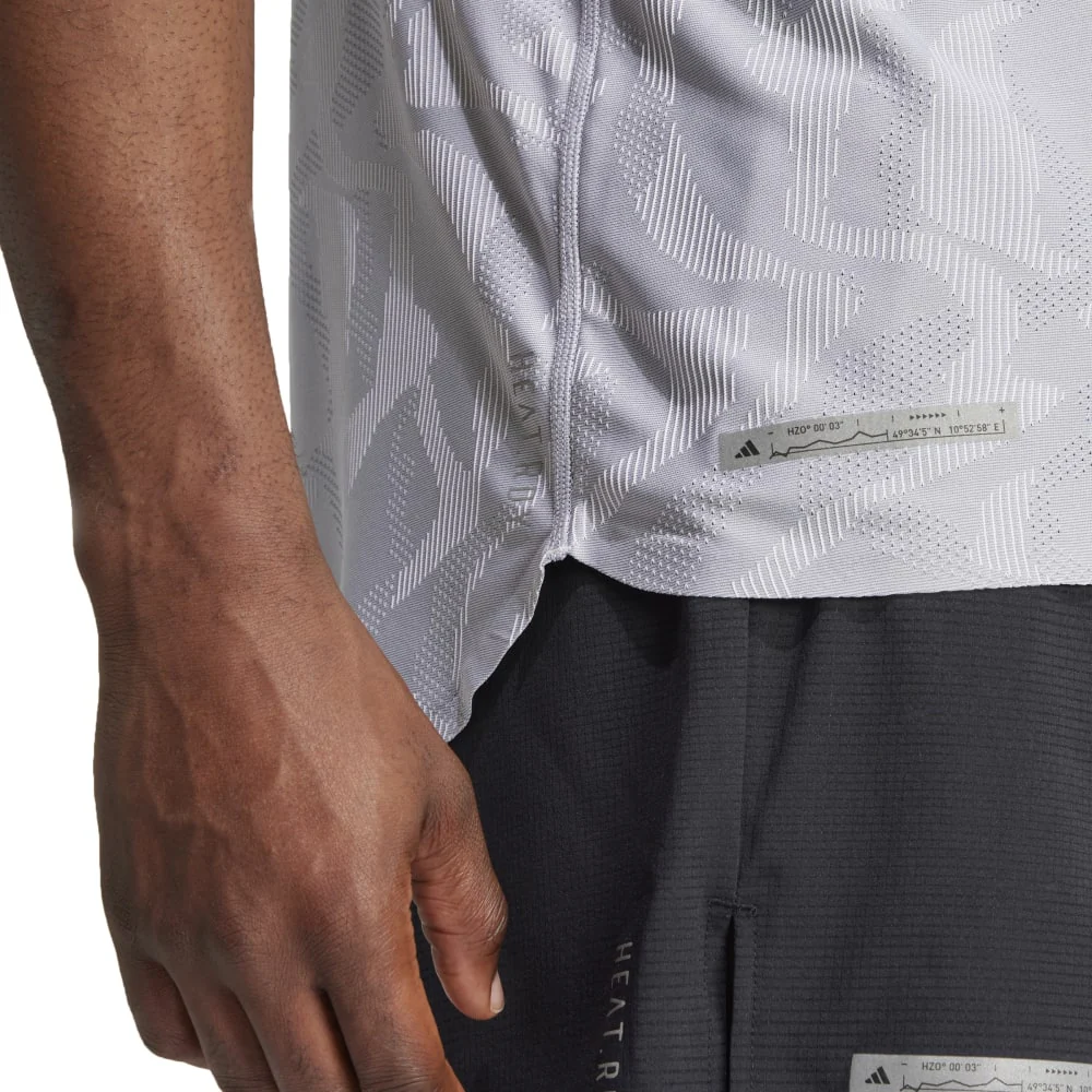 adidas Ultimate Engineered Men's Running Singlet - Image 3