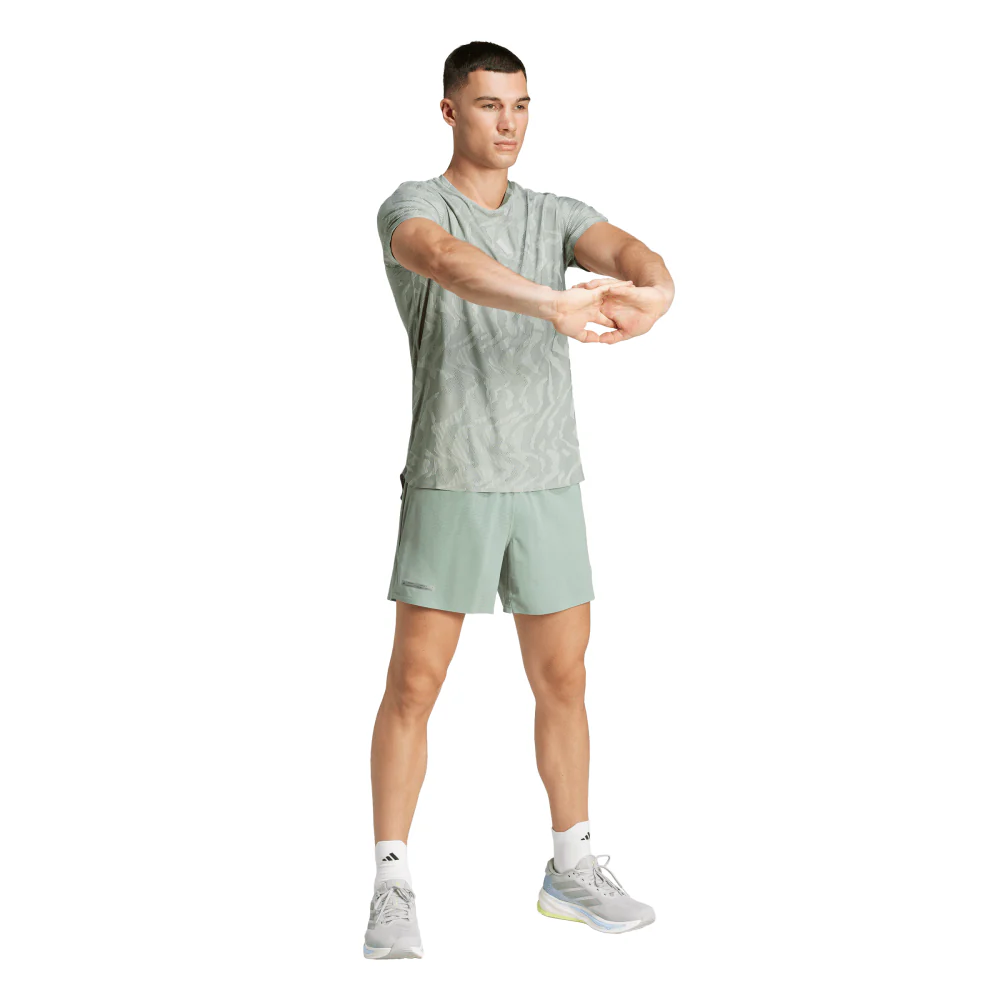 adidas Ultimate Running Engineered CLIMACOOL+ Men's Tee - Image 3