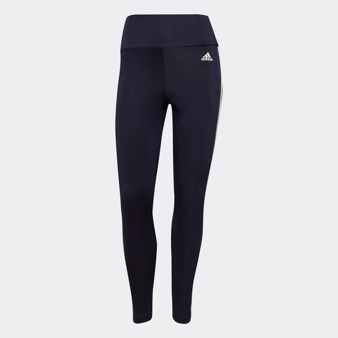 adidas designed to Move High-Rise 3-Stripes Women's Sport Tights - Image 4