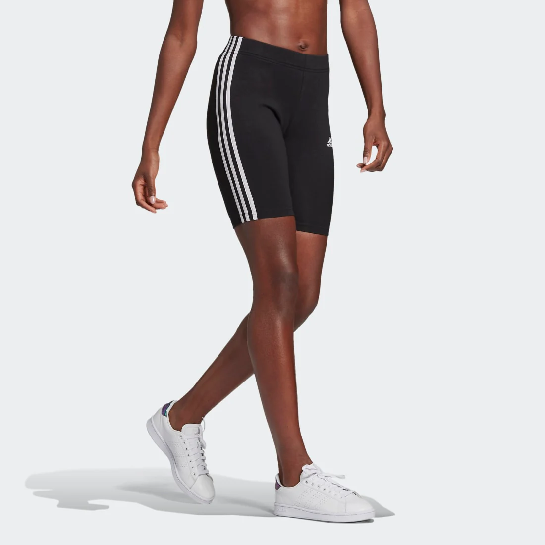 adidas Essentials 3-Stripes Women's Bike Shorts - Image 3