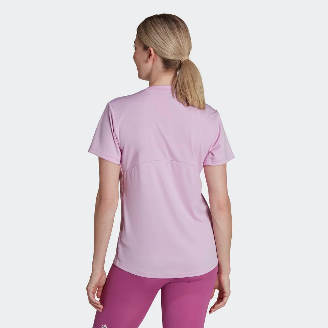 adidas Primeblue Designed 2 Move Logo Women's Sport Tee - Image 2