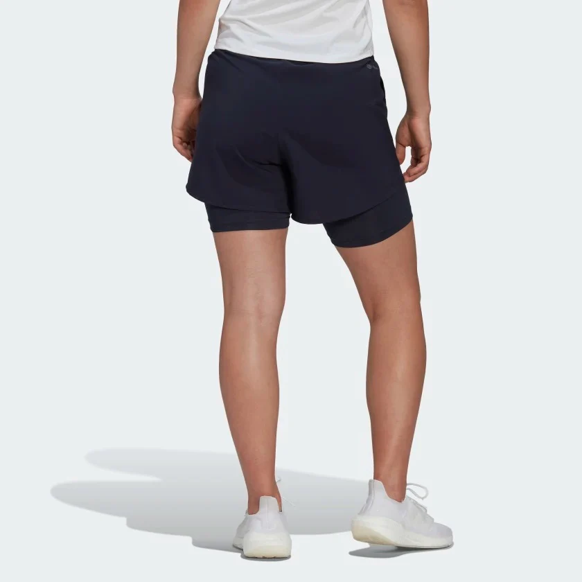 adidas Two-in-One AEROREADY Made for Minimal Training Women's Shorts - Image 2