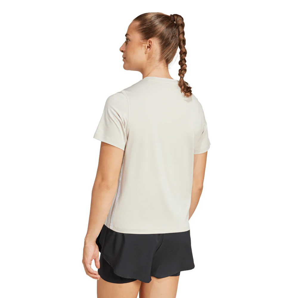 adidas Train Essentials 3-Stripes Women's Workout Tee - Image 2