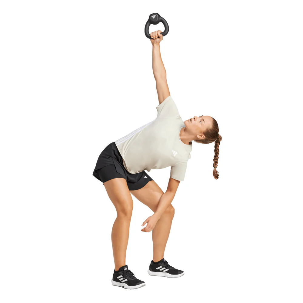 adidas Train Essentials 3-Stripes Women's Workout Tee - Image 3