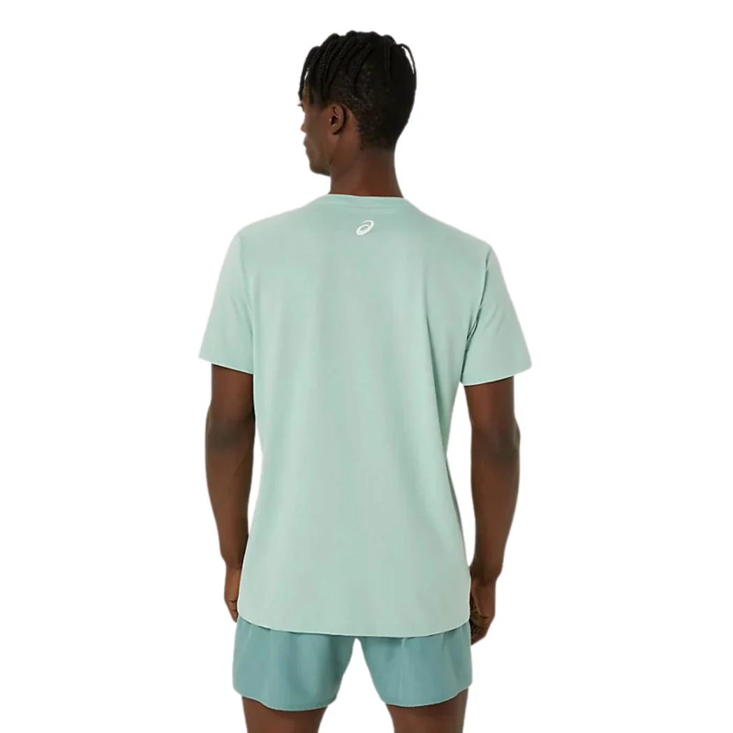 asics Chest Logo Men's Tee - Image 2