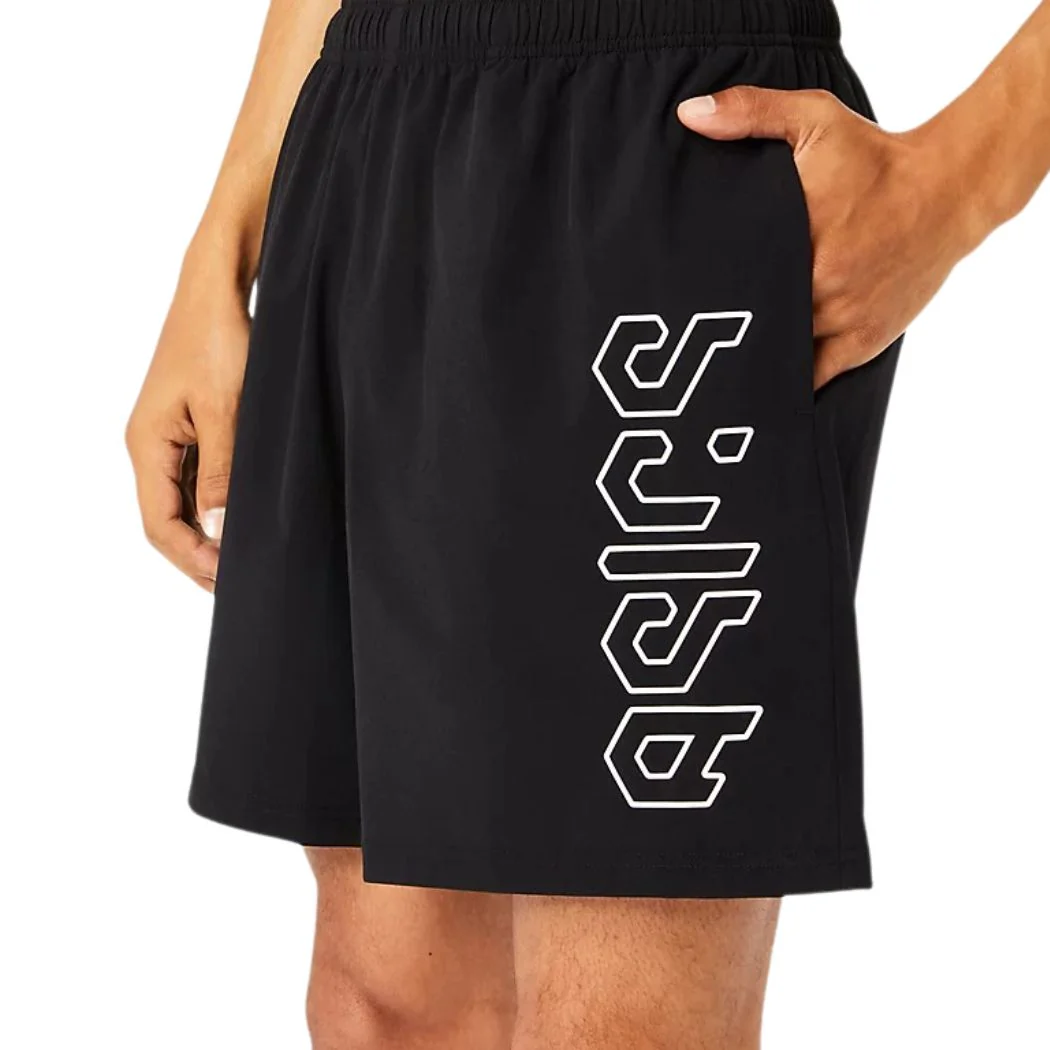 asics Hex Graphic 7IN Woven Men's Shorts - Image 3