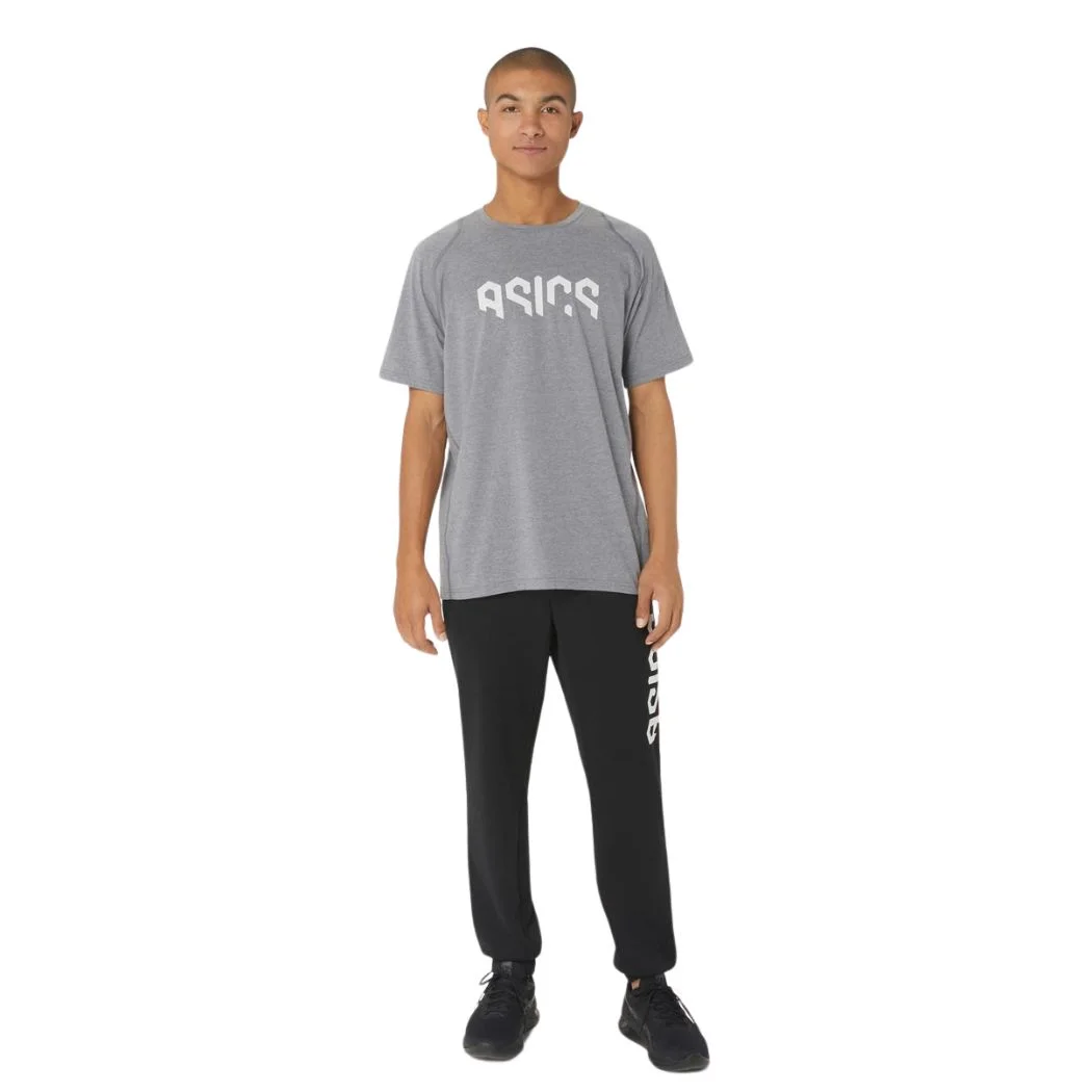 asics Hex Graphic Cotton Blend Men's Tee - Image 3