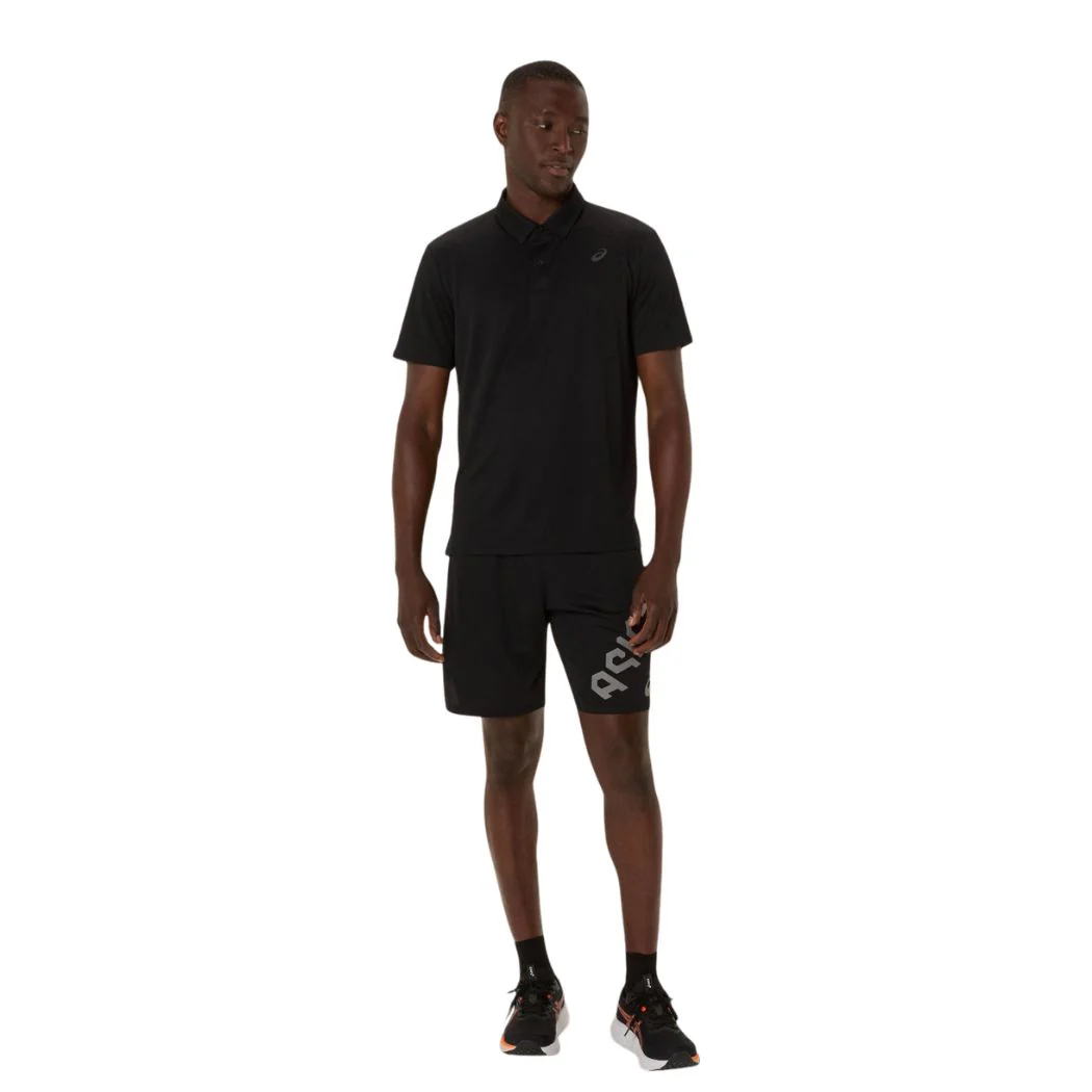 asics Hex Graphic Men's Polo Shirt - Image 3
