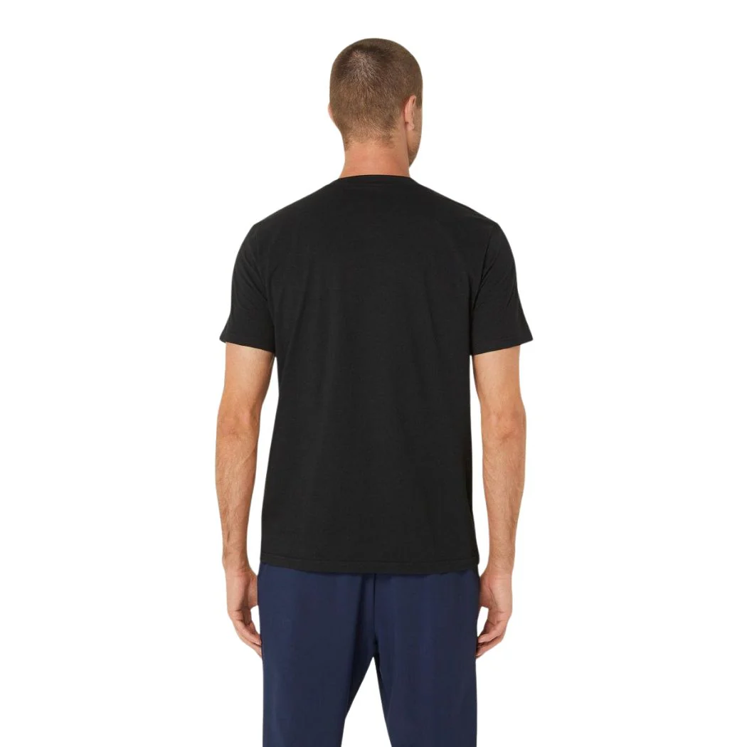 asics Spiral Embroidery Men's Tee - Image 2
