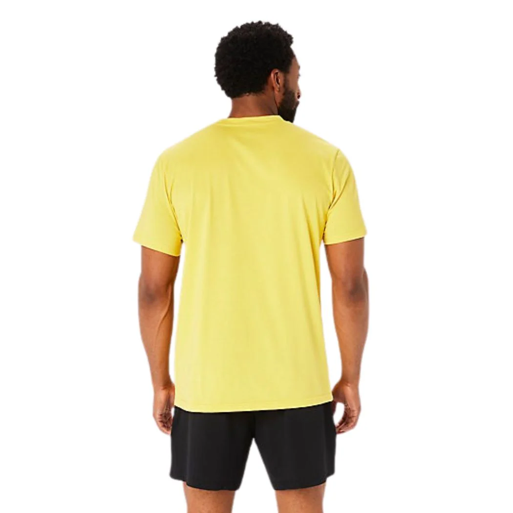 asics Spiral Embroidery Men's Tee - Image 2