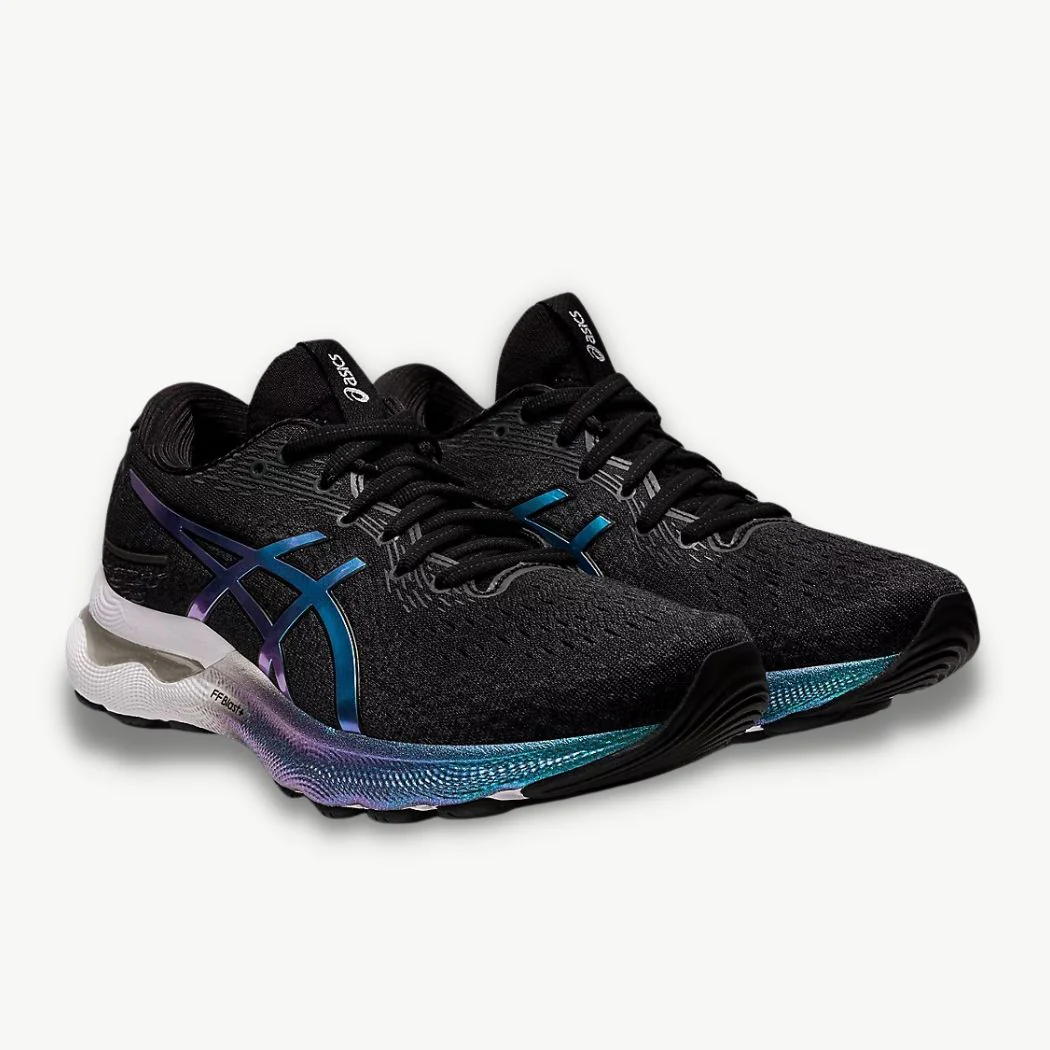 asics Gel-Nimbus 24 Platinum Women's Running Shoes - Image 3