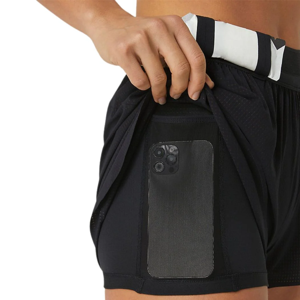 asics Metarun Women's Split Shorts - Image 4