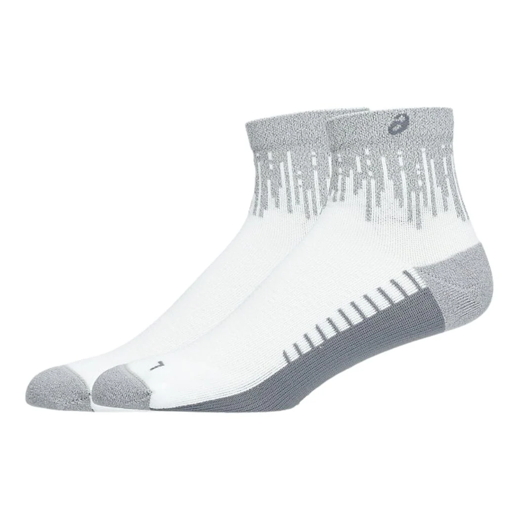 asics Performance Run Unisex Quarter Socks - Image 2