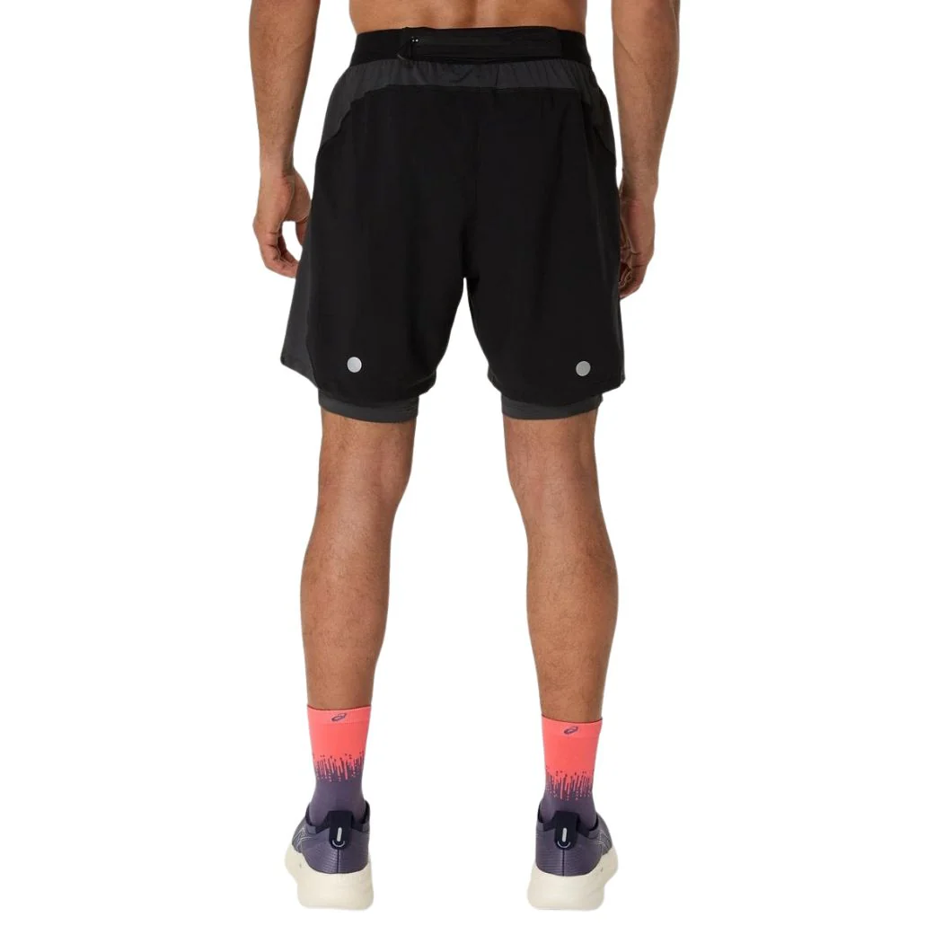 asics Road 2-N-1 7IN Men's Shorts - Image 2