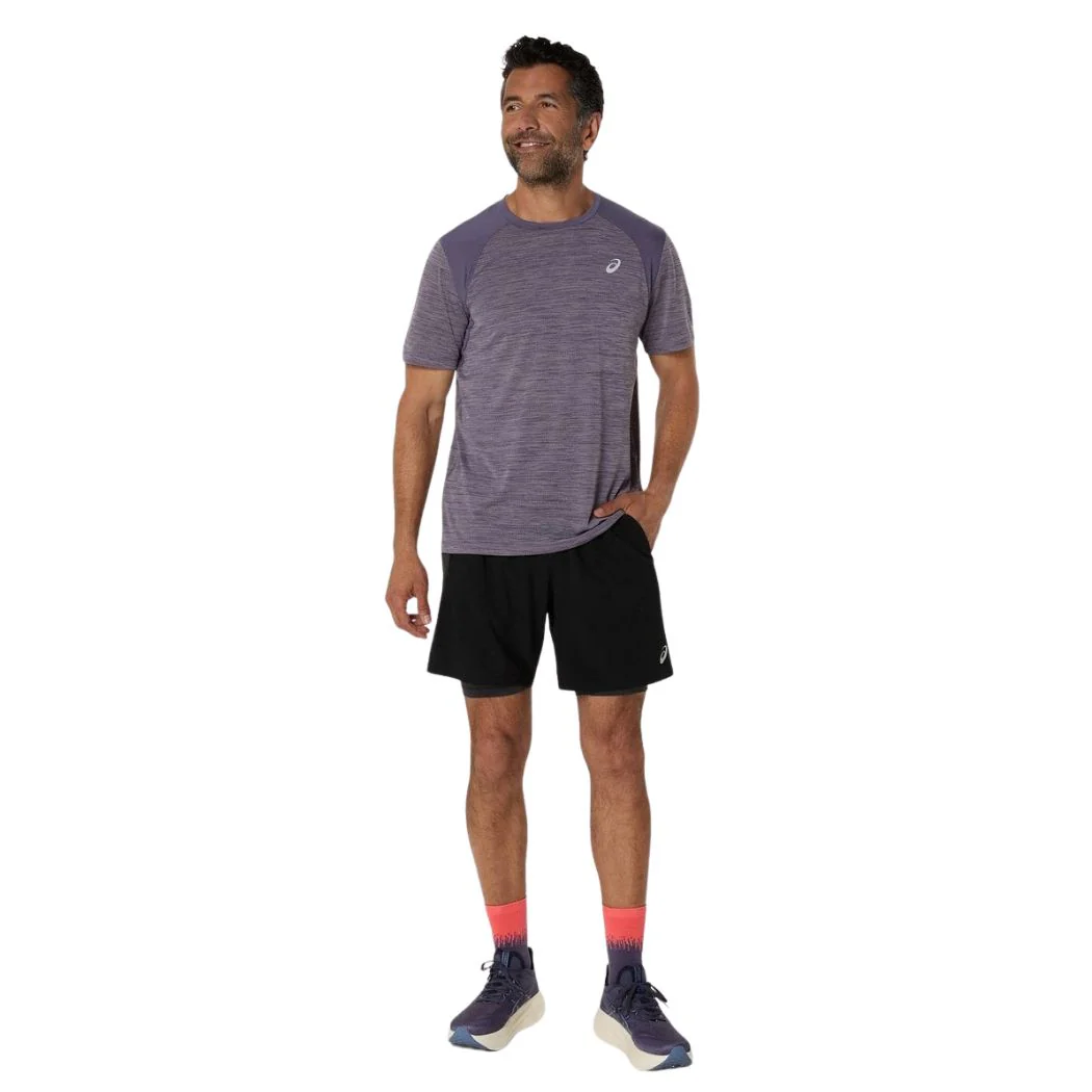 asics Road 2-N-1 7IN Men's Shorts - Image 3