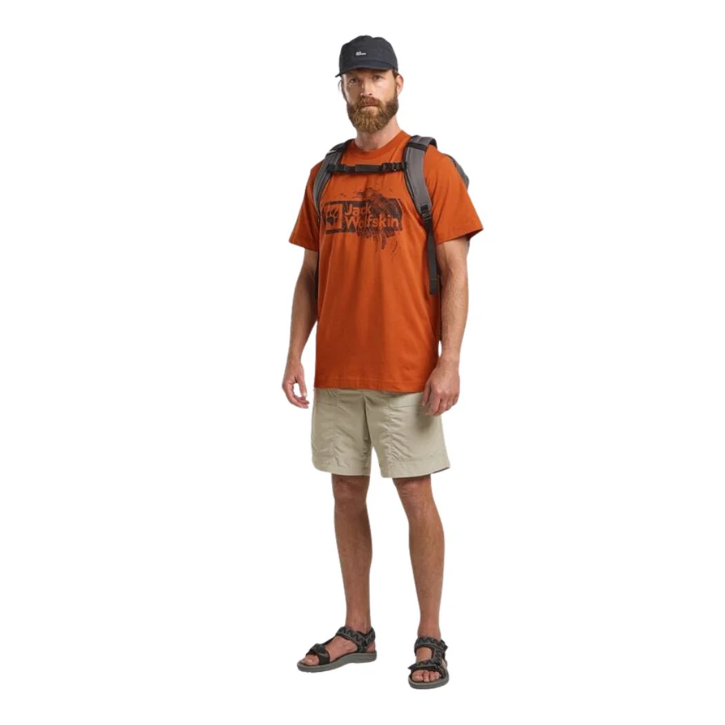 jack wolfskin Brand Men's Tee - Image 3