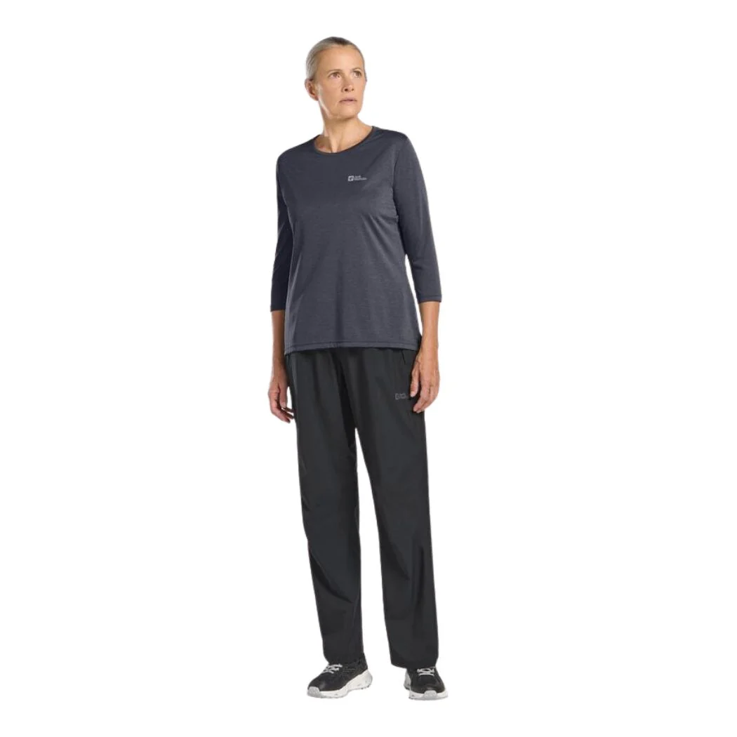 jack wolfskin Crosstrail 3/4 Women's Tee - Image 3